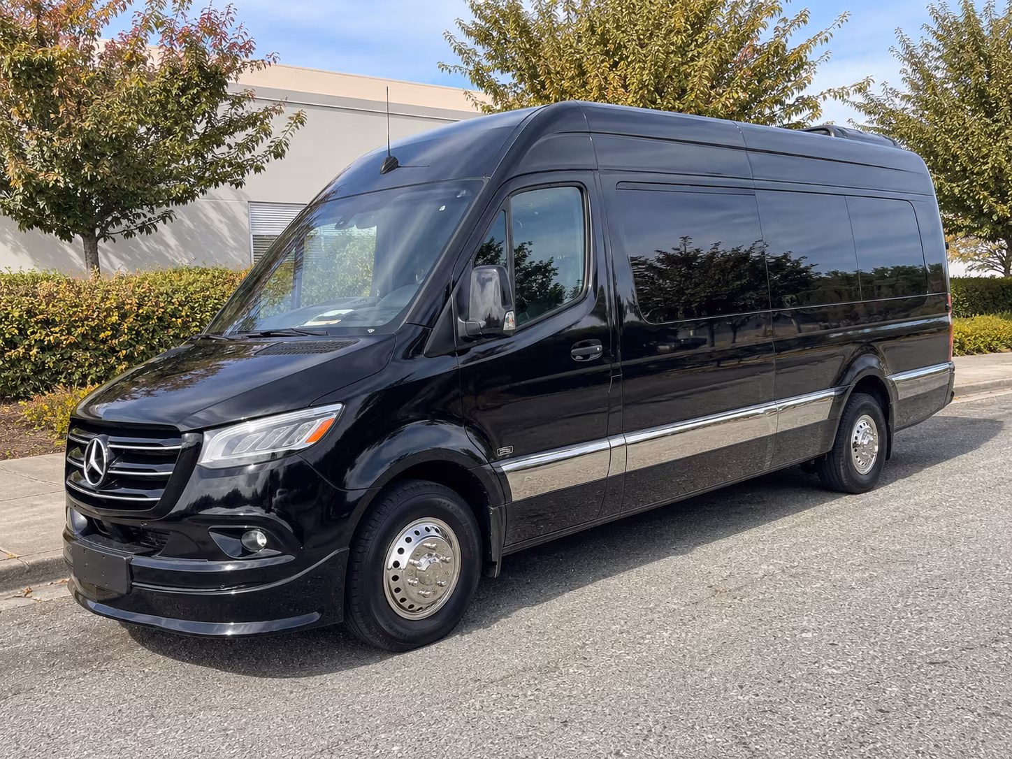 Sprinter Van Rental with Driver Exterior