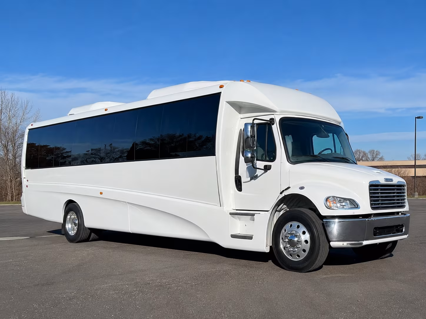 Sterling Heights Bachelor & Bachelorette Transportation party bus exterior