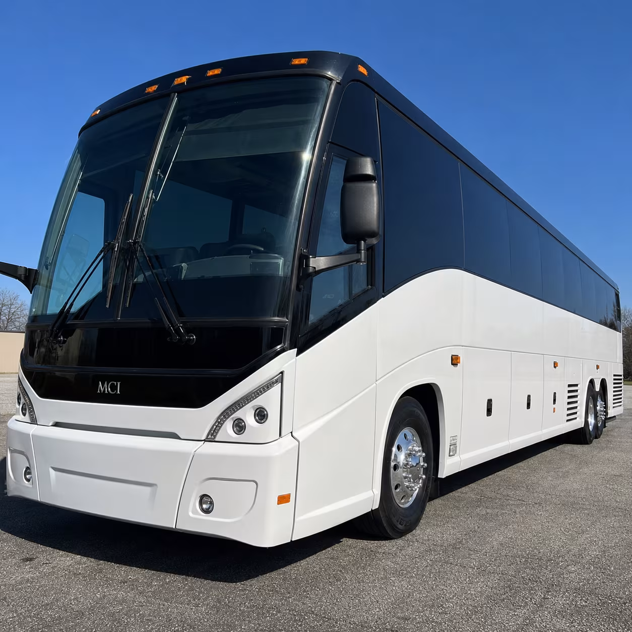 Sterling Heights Corporate Transportation party bus exterior