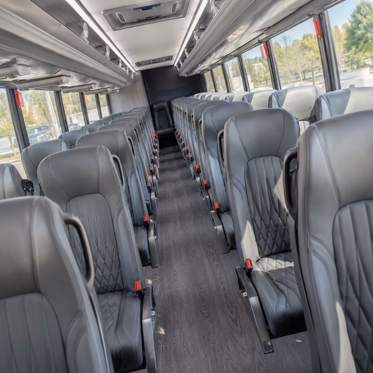 Sterling Heights Corporate Transportation onboard seating