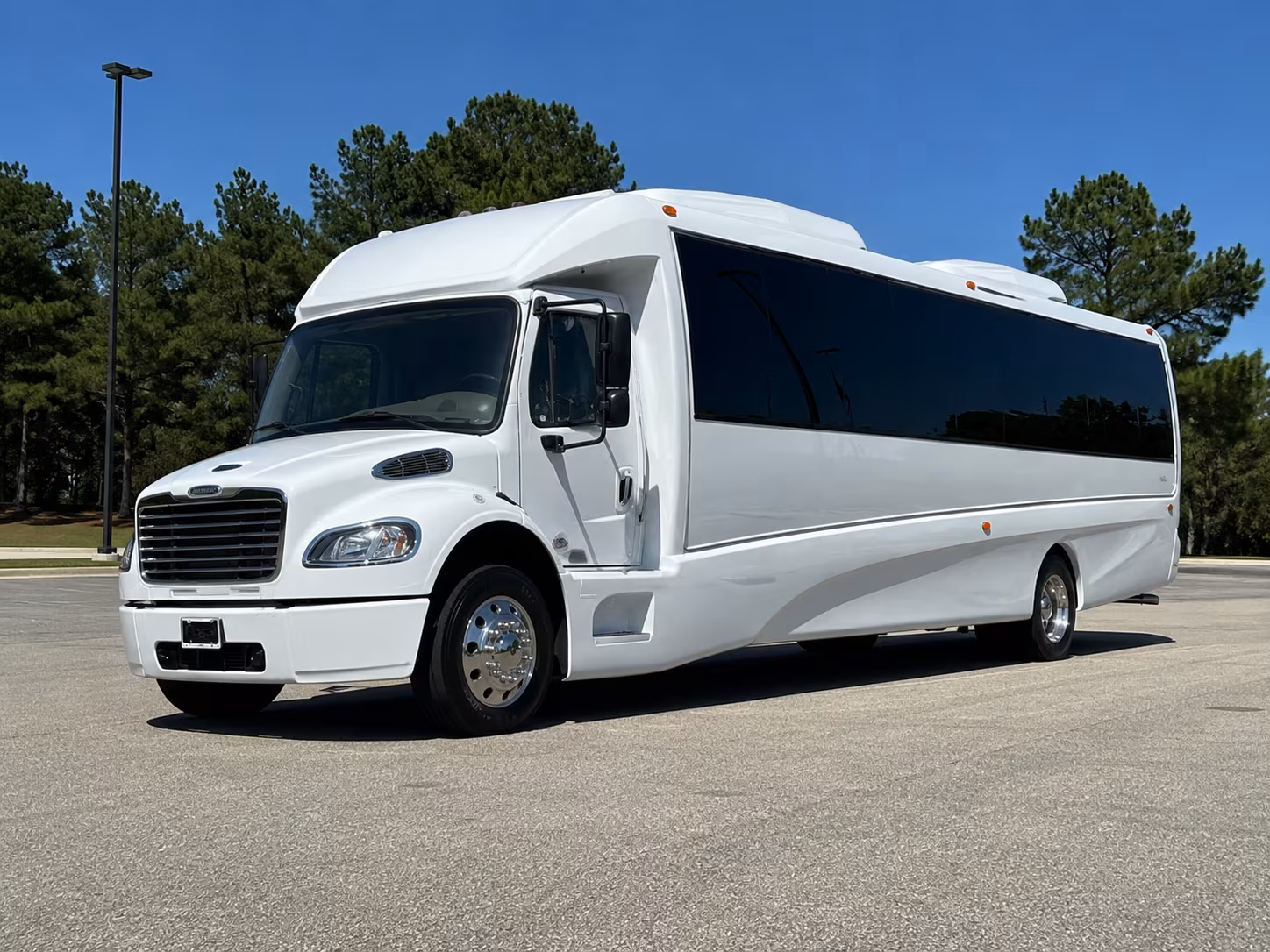 Sterling Heights Prom & Homecoming Transportation party bus exterior
