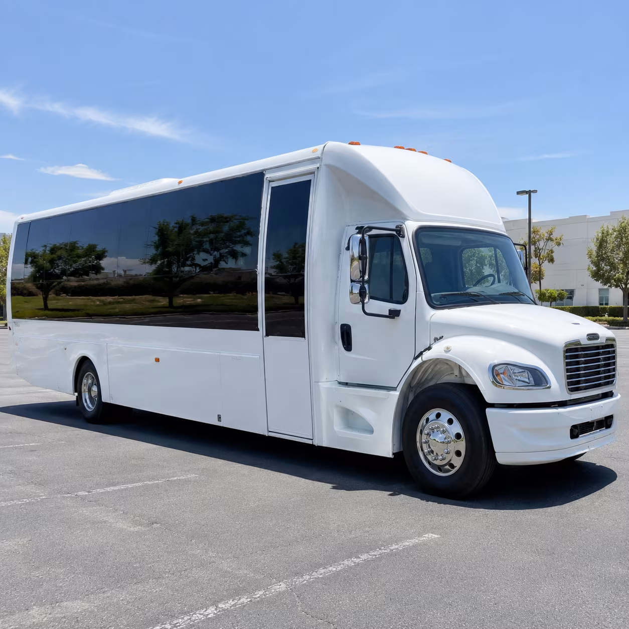 Sterling Heights Prom & Homecoming Transportation party bus exterior
