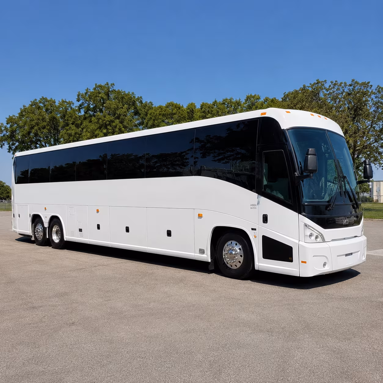 Sterling Heights School Event Transportation party bus exterior